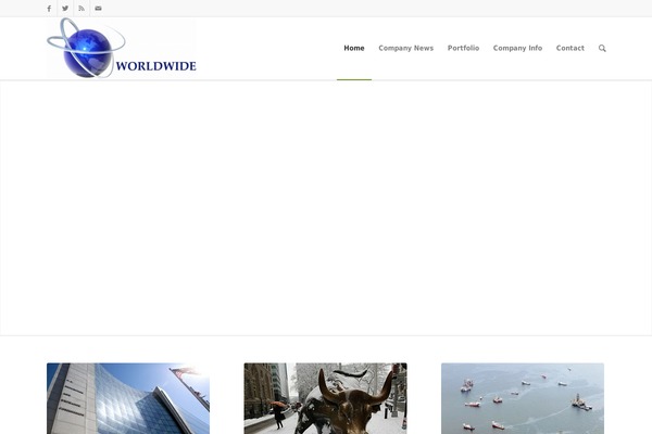 Enfold theme site design template sample