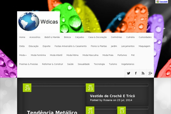 Nexus theme site design template sample