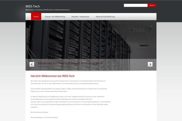 QuickHost theme site design template sample