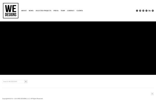 we-designs.com site used Studiofolio