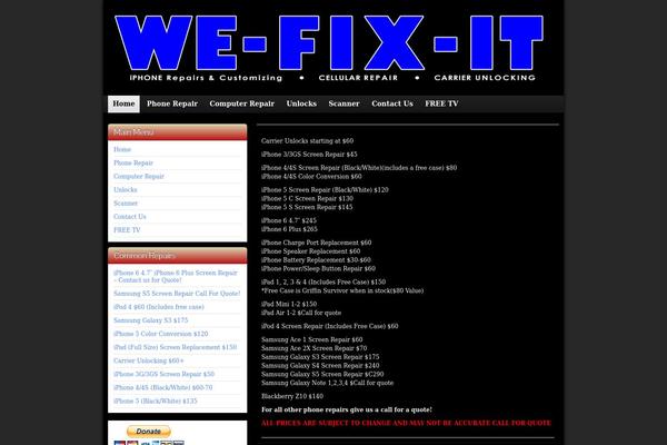 Site using Custom-menu plugin