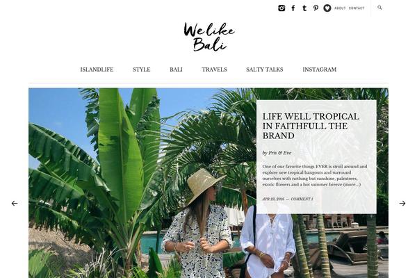 Zuki. theme site design template sample