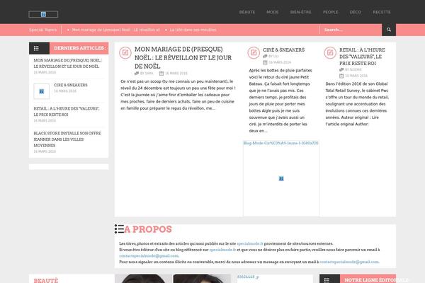 Zoombi theme site design template sample