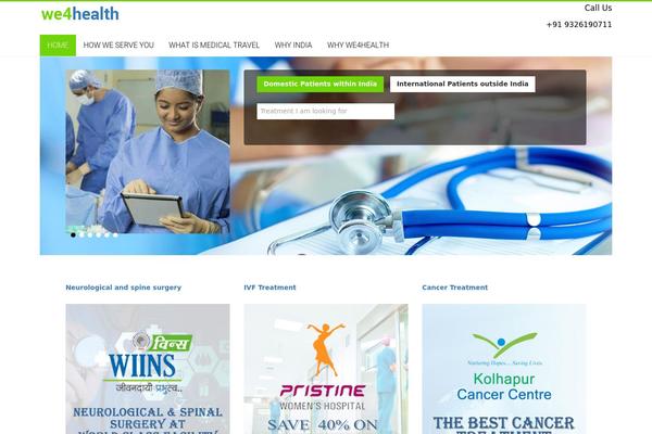 Accelerate theme site design template sample