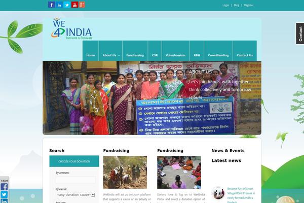 we4india.org site used Memento