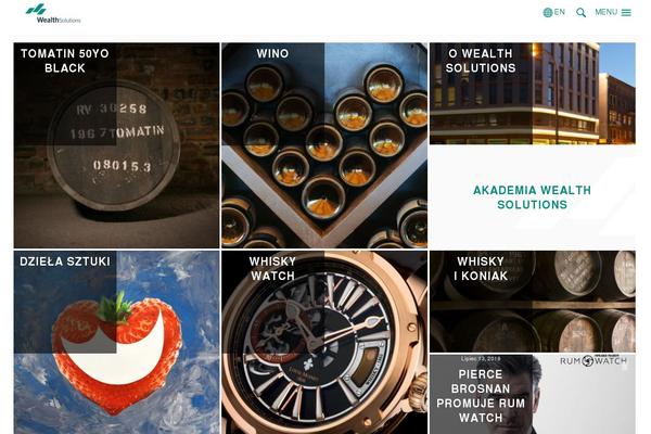 wealth.pl site used Wealth
