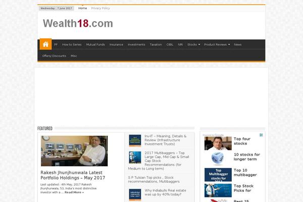 Newspaper theme site design template sample
