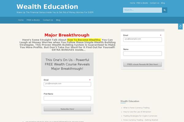 wealtheducationcentral.com site used e-Shopper
