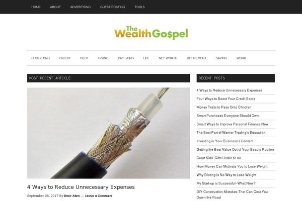 Awaken theme site design template sample