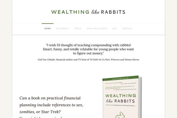 X Child theme site design template sample