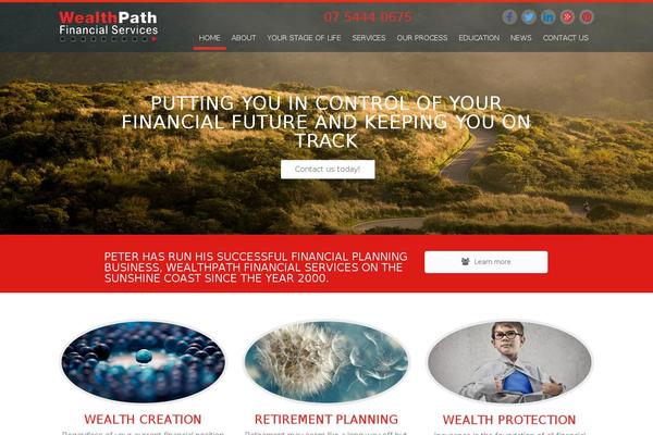 Site using Wp-stock-ticker plugin