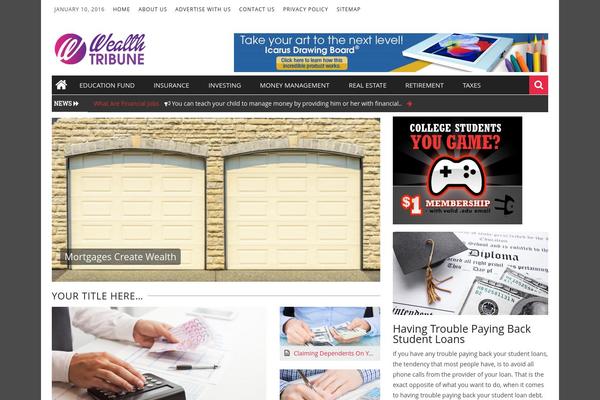 wealthtribune.com site used Soledad-child