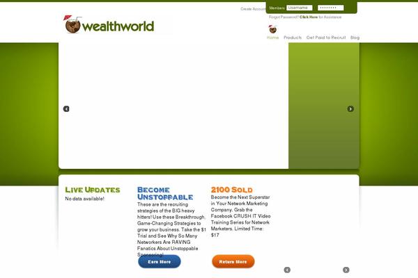 Site using Continuous announcement scroller plugin