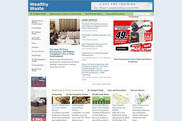 wealthywaste.com site used Forester