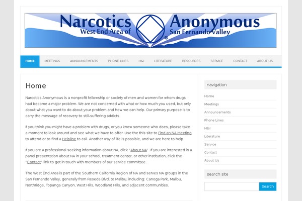Iconic One theme site design template sample