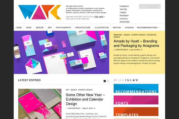 weandthecolor.com site used Newspaper12.4