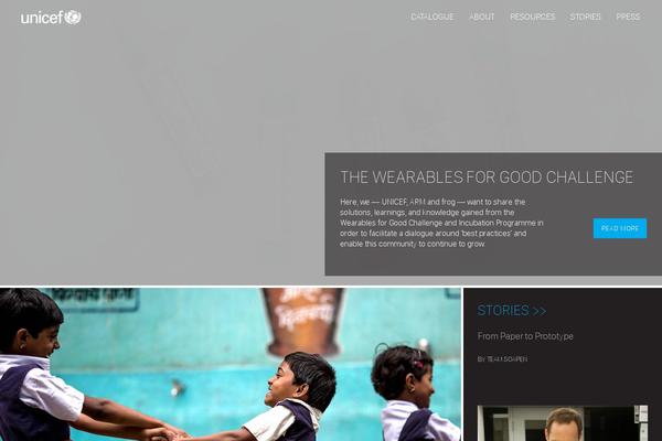 wearablesforgood.com site used W4gcatalogue
