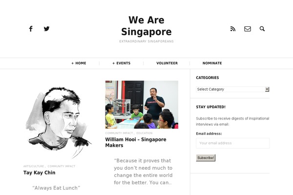 HEAP theme site design template sample