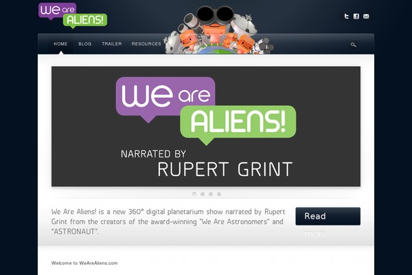 Awake theme site design template sample