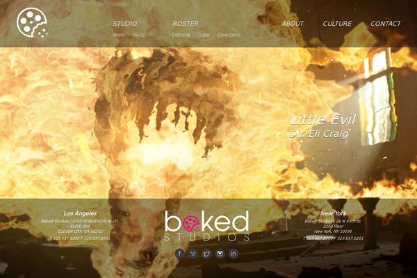 wearebaked.com site used Bakedfx