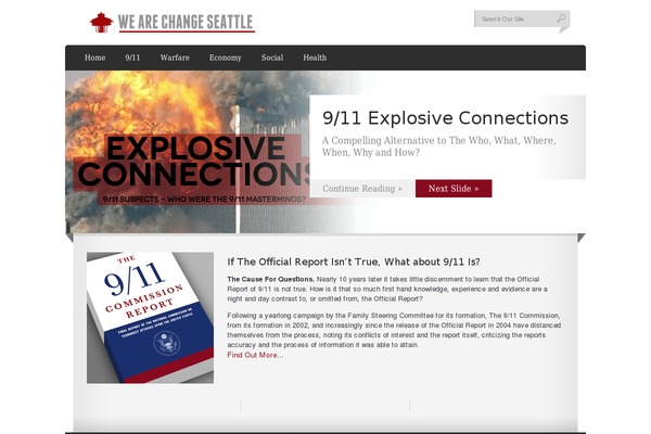 Paradigm theme site design template sample