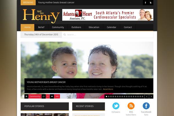 Primonews theme site design template sample