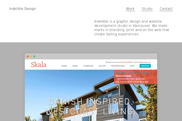 weareindelible.com site used Indelible