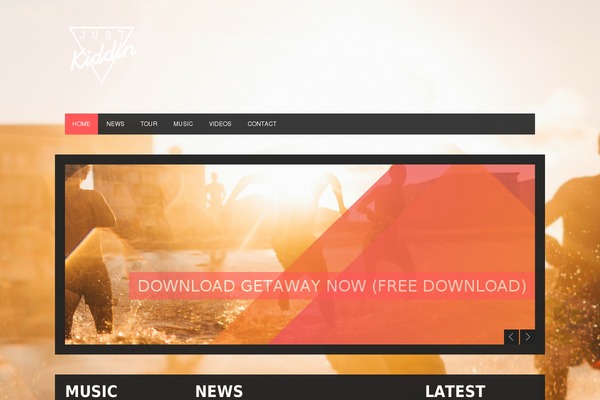 Soundboard theme site design template sample