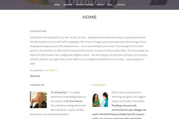 Studio theme site design template sample