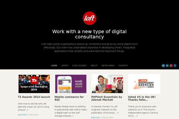 weareloft.com site used Loft-3-0