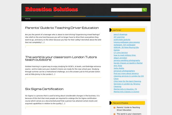 Arb theme site design template sample