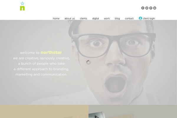 Northstar theme site design template sample