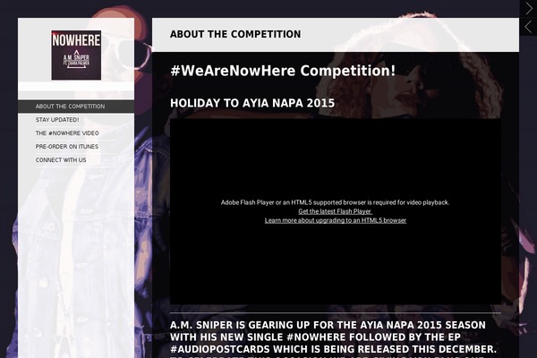 wearenowherecompetition.com site used Branded