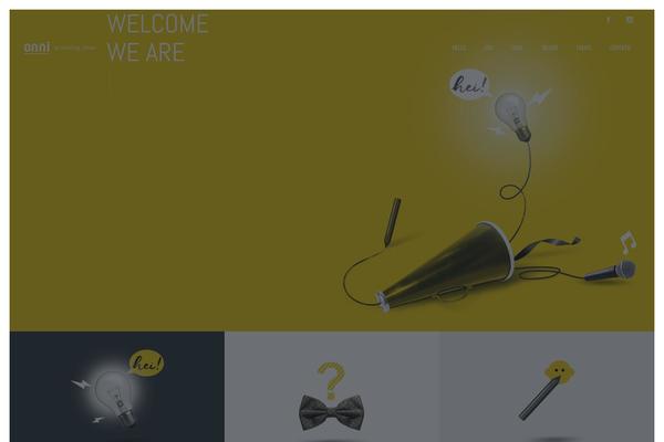 Ronneby theme site design template sample