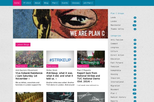 weareplanc.org site used Planc