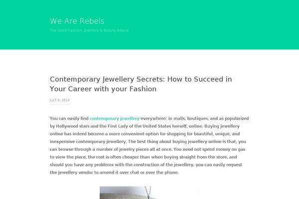 Aura theme site design template sample