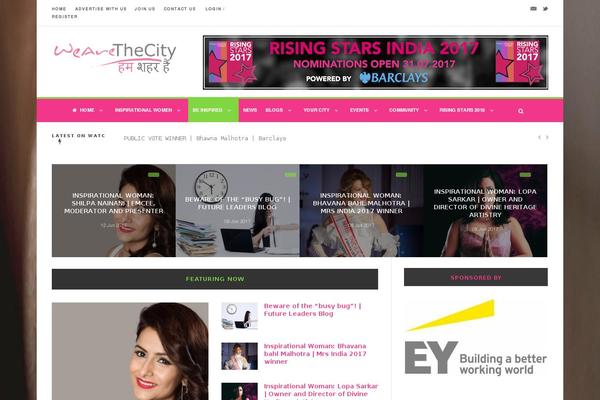 Urbanmag theme site design template sample