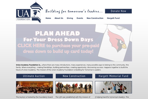 weareua.org site used Bigring