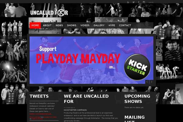 Soundboard theme site design template sample