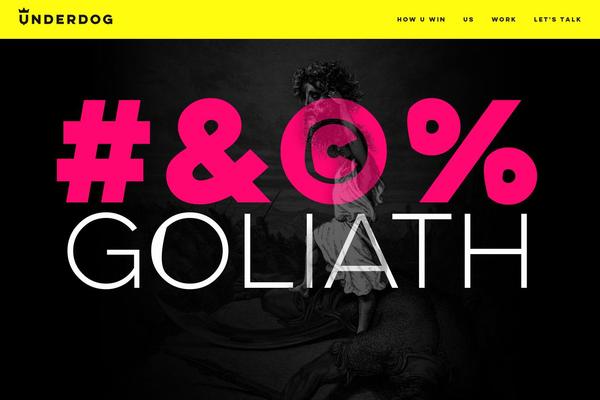 weareunderdog.com site used Underdog