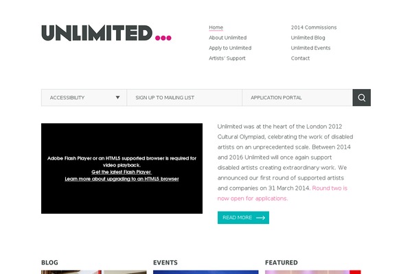 Unlimited theme site design template sample