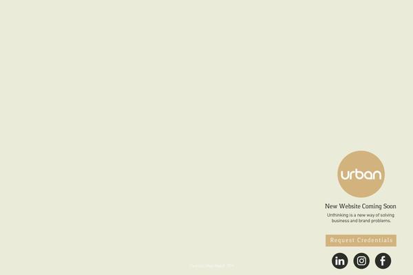 Urban theme site design template sample