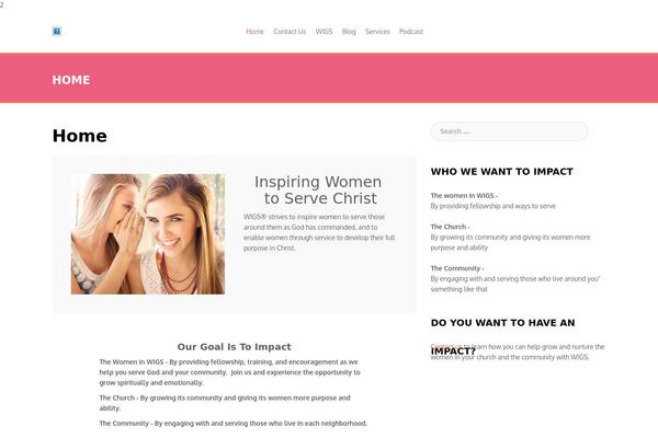 Tesseract theme site design template sample