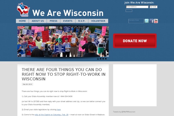 wearewisconsin.org site used Scratch