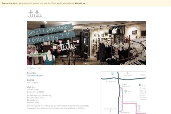 Rustik theme site design template sample