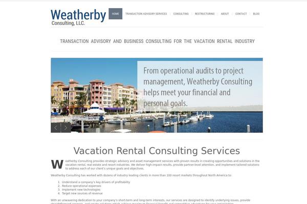Bigbang theme site design template sample