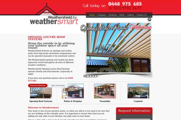 weathersmart.com.au site used Mizzo