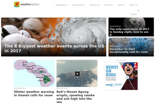 Sprout theme site design template sample