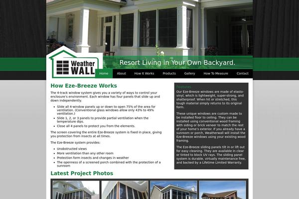 weatherwall.com site used Ww