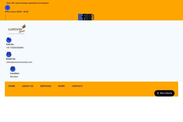 Site using Rs-header-footer-elementor plugin